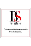 Mor Renk Dumanlı Kuvars Kadın Küpe