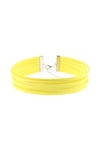 Sarı Renk Kadın Süet Choker