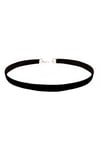 Siyah Renk Kadife Kadın Choker Kolye
