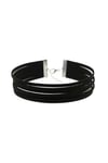 Siyah Renk Kadın Süet Choker