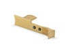 Leica Thumb support Q3, brass, blasted finish