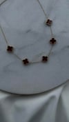 VAN CLEEF KOLYE-BORDO
