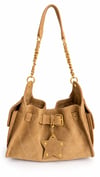 Zaya Camel Süet Modern Çanta