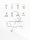 Milano LED Ayna (Satinalı),Satinalı LED Aynalar