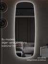 Milano LED Ayna (Satinalı),Satinalı LED Aynalar
