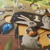 Moritoys Underground & Overground Puzzle: 24 Parça Dev Yapboz | Doğa ve Hayvan Keşif Oyunu