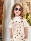 Unisex Çocuk Bear Salopet Pamuk Bebek Tulum Günlük Rahat Salopet 2-7 Yaş
