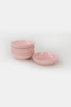 Açık Pembe Halka Çerezlik/Sosluk 13 Cm 6 Adet