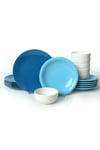Blue Mix Yemek Takımı 18 Parça 6 Kişilik 031-413-420