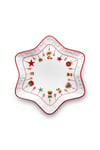 JumboJanus New Year 2'li Yıldız Desenli Tabak