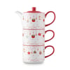 JumboJumbo New Year Janus Teapot Ve 2'li Bardak Seti
