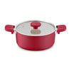 JumboJumbo Swiss Crystal Red 7 Parça Tencere Seti