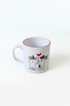 Keraart Cat Love Silindir Kupa 10 Cm