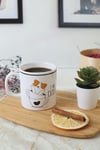 Keraart Cute Cat Silindir Kupa 10 Cm