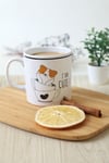 Keraart Cute Cat Silindir Kupa 10 Cm