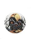 Keraart Halloween Blue Castle Servis Tabağı 26 Cm 19952
