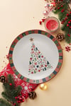 Keraart New Year Çam Servis Tabağı 26 Cm 21652