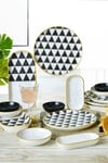 Keraart Trigon Kahvaltı Takımı 18 Parça 6 Kişilik 18765-67-69