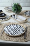 Keraart Trigon Marble Kahvaltı Takımı 18 Parça 6 Kişilik 18766-68-69