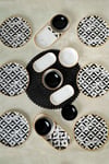 Keraart Trigon Marble Kahvaltı Takımı 18 Parça 6 Kişilik 18766-68-69