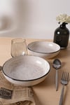 Krem Ephesus Yemek / Salata Tabağı 20 Cm 2 Adet 23381