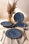 Lapis Myra Pasta Tabağı 22 Cm 6 Adet Q08