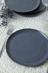 Mat Gri Sardes Pasta Tabağı 22 Cm 6 Adet 959