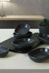 Mat Koyu Gri Noyan Çerezlik 11 Cm 6 Adet 627