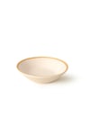 Mat Krem Gold File Hitit Yemek Tabağı 18 Cm 6 Adet - 950