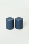 Mat Mavi Stackable Tuzluk / Biberlik 6 Cm