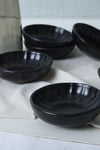 Mat Siyah Sirius Çerezlik / Sosluk 12 Cm 6 Adet 956