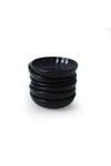 Mat Siyah Sirius Çerezlik / Sosluk 12 Cm 6 Adet 956