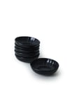 Mat Siyah Sirius Çerezlik / Sosluk 12 Cm 6 Adet 956