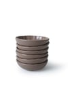 Mat Toprak Taupe Sirius Çerezlik / Sosluk 12 Cm 6 Adet 977