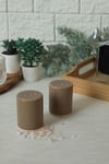 Mat Toprak Taupe Stackable Tuzluk / Biberlik 6 Cm