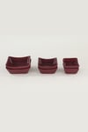 Mürdüm Sandal Çerezlik/Sosluk 8/10/12 Cm 6 Adet