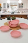 Pembe Halka Çerezlik/Sosluk 13 Cm 6 Adet