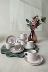 Rose Line Nordic Kahve Takımı 12 Parça 6 Kişilik 22910-12
