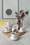 Rose Line Nordic Kahve Takımı 12 Parça 6 Kişilik 22910-12
