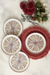 Serene Flower Nordıc Pasta Tabağı 22 Cm 4 Adet 22983