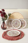 Serene Flower Nordıc Pasta Tabağı 22 Cm 4 Adet 22983