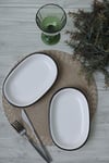 Simply Hitit Kayık Tabak 22 Cm 2 Adet 19985
