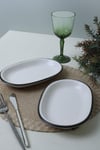 Simply Hitit Kayık Tabak 22 Cm 2 Adet 19985