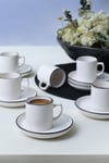 Simply Nordic Kahve Takımı 12 Parça 6 Kişilik 19985