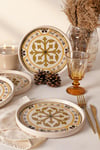 Timeless Brown Stackable Pasta Tabağı 21 Cm 4 Adet 21972