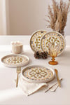 Timeless Brown Stackable Pasta Tabağı 21 Cm 4 Adet 21972