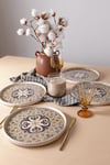 Timeless Brown Stackable Servis Tabağı 27 Cm 4 Adet 21973