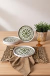 Timeless Green Stackable Pasta Tabağı 21 Cm 4 Adet 21974