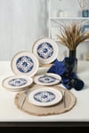 Wave Flow Nordic Pasta Tabağı 22 Cm 6 Adet 22748