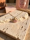Gold Pembe Kuğu Kolye